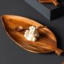 Plats et saladiers - Assiettes Laurel en bois d'acacia - KINTA