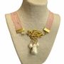 Jewelry - Angel Barocco choker - pink lace - FASCINATO