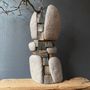 Vases - MOTANKA curved sculpture-vase - GALERIE SANA MOREAU