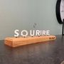 Objets design - Digraphe Sourire - À la vie - LE DIGRAPHE
