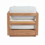 Sofas - The Umalas One Seater Sofa - Outdoor - BAZAR BIZAR LIVING
