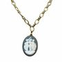 Jewelry - Necklace Trois Graces - Chain L / blue - FASCINATO