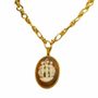 Jewelry - Necklace Trois Grâces brown - Chain L - FASCINATO