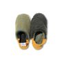 Chaussettes - JAPAN MADE Reversible room shoes / Melange Shaggy × Quilting Boa - MERIPPA