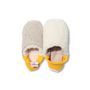 Chaussettes - JAPAN MADE Reversible room shoes / Hopping Nep Tweed × Sheep Boa - MERIPPA