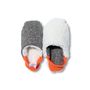 Chaussettes - JAPAN MADE Reversible room shoes / Hopping Nep Tweed × Sheep Boa - MERIPPA