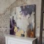 Aménagements pour bureau - « Bloom » Série de peintures abstraites texturées faites à la main - MATISS ART STUDIO