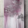 Office design and planning - « Thinness » Series of handmade textured abstract paintings - MATISS ART STUDIO