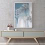 Office design and planning - « Thinness » Series of handmade textured abstract paintings - MATISS ART STUDIO