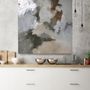 Aménagements pour bureau - « Velor » Série de peintures abstraites texturées faites à la main - MATISS ART STUDIO