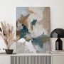 Aménagements pour bureau - « Velor » Série de peintures abstraites texturées faites à la main - MATISS ART STUDIO