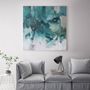 Aménagements pour bureau - « Influence » Série de peintures abstraites texturées faites à la main - MATISS ART STUDIO