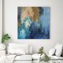 Aménagements pour bureau - « Influence » Série de peintures abstraites texturées faites à la main - MATISS ART STUDIO