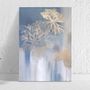 Office design and planning - « Thinness » Series of handmade textured abstract paintings - MATISS ART STUDIO