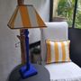 Table lamps - KLEIN blue lamp base - CÔTE OUEST DÉCO - PRO