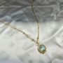 Bijoux - Collier Byzance - Plaqué Or - Labradorite - FASCINATO