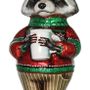 Guirlandes et boules de Noël - Christmas Dad Raccoon - GLITTERLAB