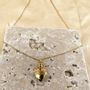 Jewelry - Necklace Drop Red - Gold Plated - FASCINATO