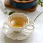 Mugs - Le bouquet cup with saucer - MARUMITSU POTERIE