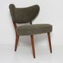 Chairs - Wool Shell Club Chair, by Vintola Studio, Europe, Poland - VINTOLA STUDIO