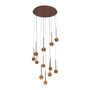 Hanging lights - Lucide CALINA - Pendant Light - Ø 70 cm - LED Dim. - 12x7W PREMIUM - LUCIDE