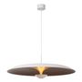Suspensions - Lucide KENNETH - Suspension - Ø 80 cm - LED Dim. - 1x22W 2700K - Blanc - LUCIDE