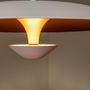 Suspensions - Lucide KENNETH - Suspension - Ø 80 cm - LED Dim. - 1x22W 2700K - Blanc - LUCIDE