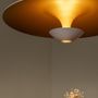 Suspensions - Lucide KENNETH - Suspension - Ø 80 cm - LED Dim. - 1x22W 2700K - Blanc - LUCIDE