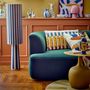Floor lamps - Emmie Floor Lamp, Blue, Polyester - BLOOMINGVILLE MULTIBRAND HOUSE