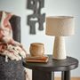 Table lamps - Emmie Table lamp, White, Polyester - BLOOMINGVILLE MULTIBRAND HOUSE