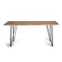 Tables Salle à Manger - Table à manger en bois d'acacia nature 6 places - GINER Y COLOMER