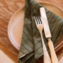 Napkins - Striped slub cotton napkins (set of 2) - LES PENSIONNAIRES