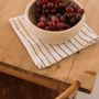 Napkins - Striped slub cotton napkins (set of 2) - LES PENSIONNAIRES