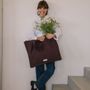Bags and totes - Large tote bag made of thick organic cotton canvas. - LES PENSIONNAIRES