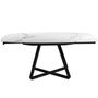 Tables Salle à Manger - Table de salle à manger extensible en marbre blanc - ANGEL CERDÁ