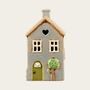 Objets de décoration - CERAMIC HOUSES - Maison bleue - AOC