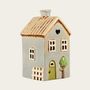 Objets de décoration - CERAMIC HOUSES - Maison bleue - AOC