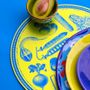 Sets de table - Sous-assiettes en métal Veggie Punk - EMILY EVANS - CRISP S.R.L.