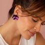 Bijoux - Prisma Earrings – Bold Geometry for Modern Style - PAMELA COROMOTO