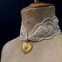 Bijoux - Choker Rosaline - Dentelle blanche - FASCINATO