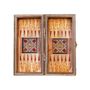 Gifts - Lemon Tree Backgammon & Chess Travel Set - MAISON ROSHI - LUXURY ENTERTAINMENT CABINETS