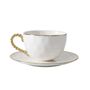 Mugs - PB - Teacup & Saucer - GOLDEN SALERNO - PAMPA BAY