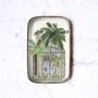 Trays - Botanica enamel tray - PARADISIO IMAGINARIUM