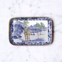 Trays - Zebra and pink flamingos enamelled tray - PARADISIO IMAGINARIUM