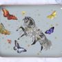 Trays - Enamelled tray or pouch\" The enchanted garden\ " - PARADISIO IMAGINARIUM