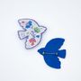 Cadeaux - Broche “L’envol” – Pour celles et ceux qui lâchent enfin prise - PETIT POIRIER