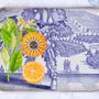Trays - Enamelled half-size tray\" Versailles\ " - PARADISIO IMAGINARIUM