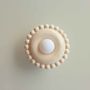 Design objects - Luna Tall Butter White Wall Lamp - BELLO ET BELLO