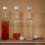 Assiettes au quotidien - Bouchon de bouteille en céramique et en liège FLORAL - TRANQUILLO