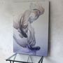 Aménagements pour bureau - « Carps » - Série de peintures abstraites texturées faites main - MATISS ART STUDIO